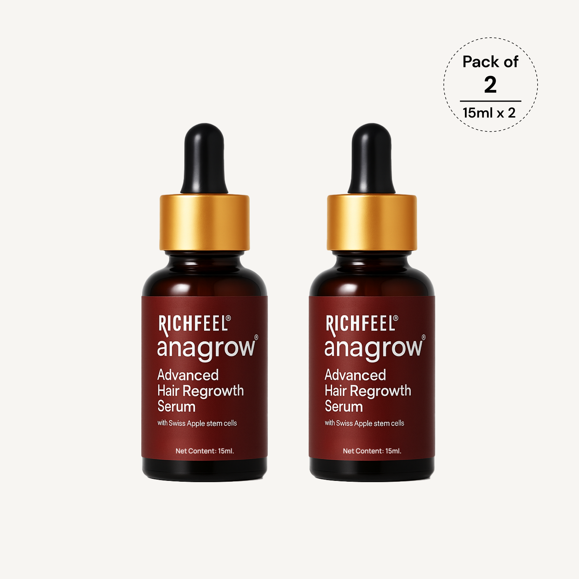 ANAGROW® – Advanced Hair Regrowth Serum with Apple Stem Cells