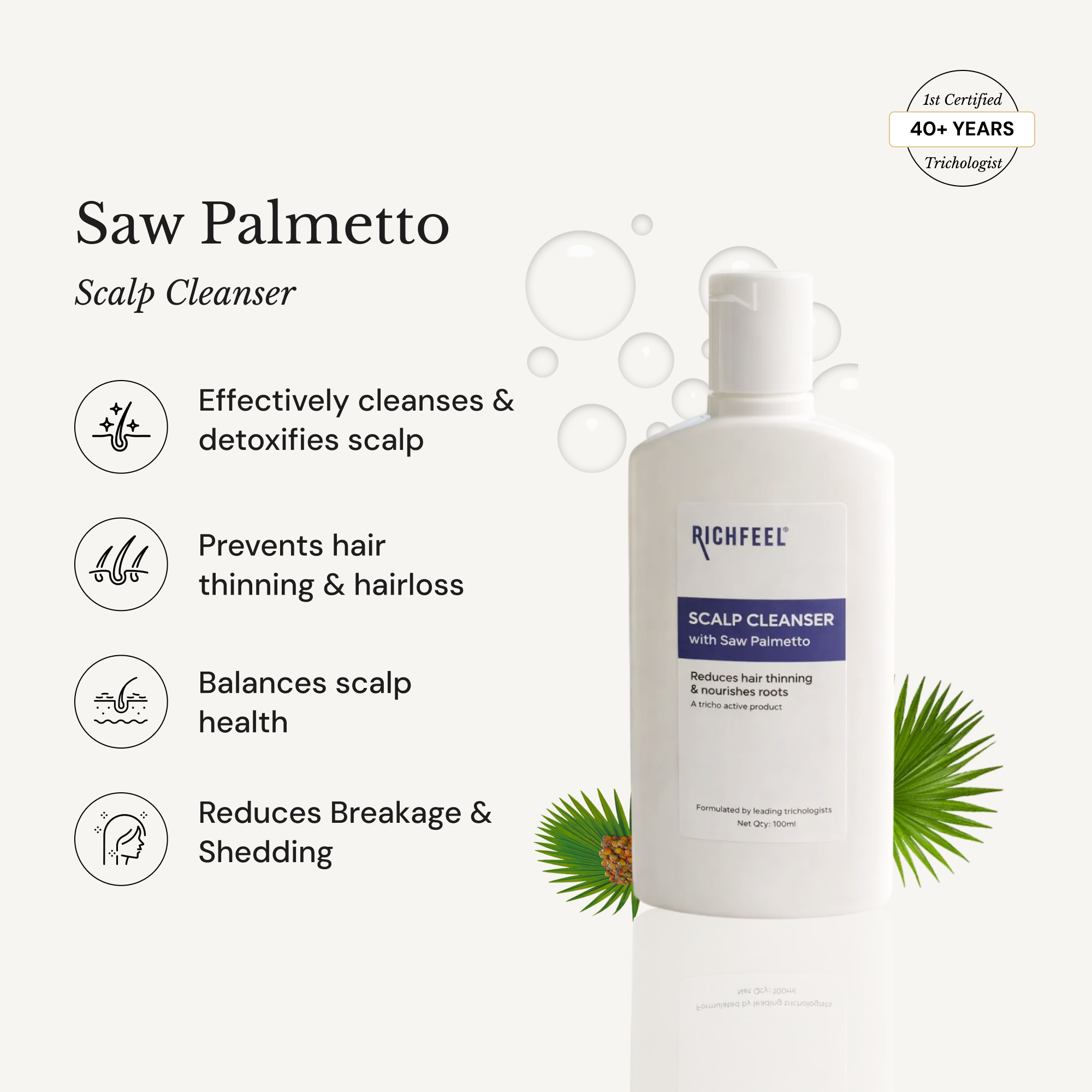 ANAGROW SERUM + SAW PALMETTO SHAMPOO