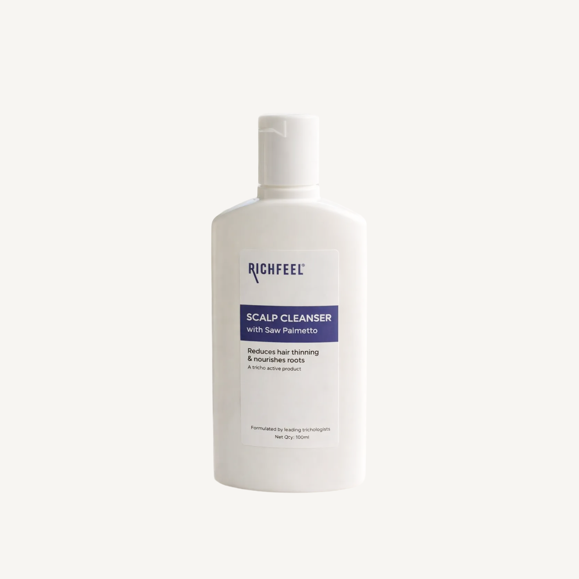 Richfeel Scalp Cleanser with Saw Palmetto | Anti-Hair Fall Shampoo